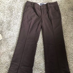 Super cute brown, flare-leg pants